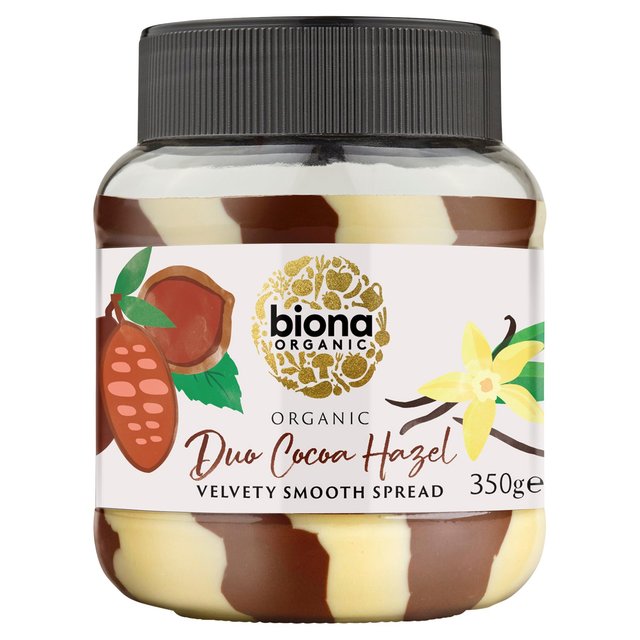 Biona Organic Duo Chocolate Hazelnut Spread   350g GOODS M&S   