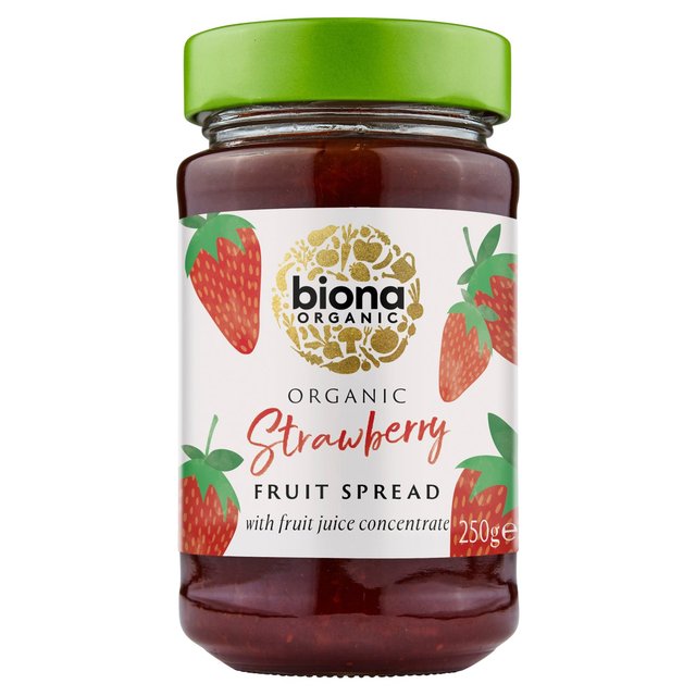 Biona Organic Strawberry Fruit Spread   250g GOODS M&S   