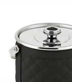 Waterproof Leather Ice Bucket Approximately 14cm x 15cm x 15cm