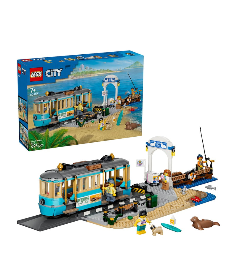 Lego LEGO City Classic Beach Tram - Train Toy Set 60506