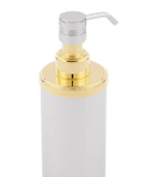 Zodiac cylinder soap dispenser (British brand)