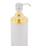 Zodiac cylinder soap dispenser (British brand)