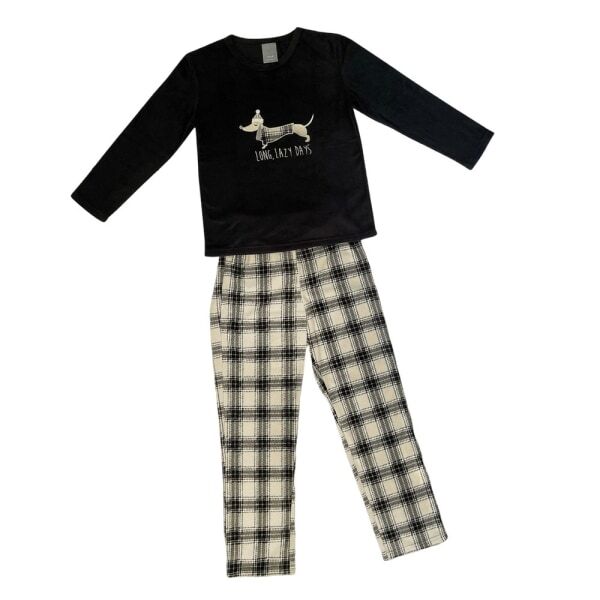 Home & Living Womens Dachshund Long Pyjama Set (16) GOODS Superdrug   