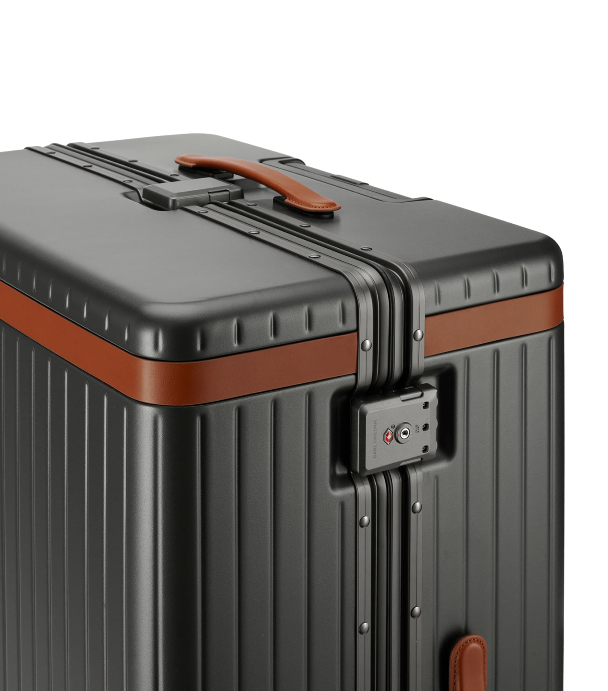 Carl Friedrik Check-In suitcase 72cm - British product