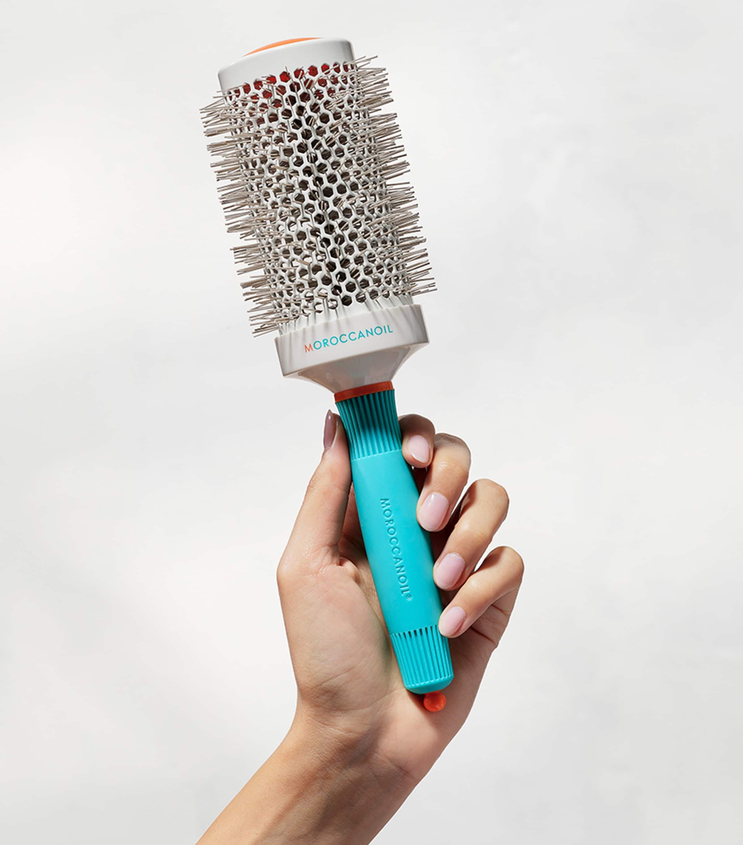 Moroccanoil round ceramic barrel brush 55mm, imported from the UK