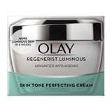 Olay Regenerist Luminous Anti-Ageing Skin Tone Perfecting Moisturiser 50ml GOODS Boots   