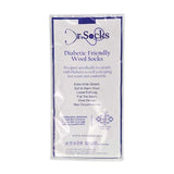 Dr.Socks black wool diabetic seamless socks, imported from the UK