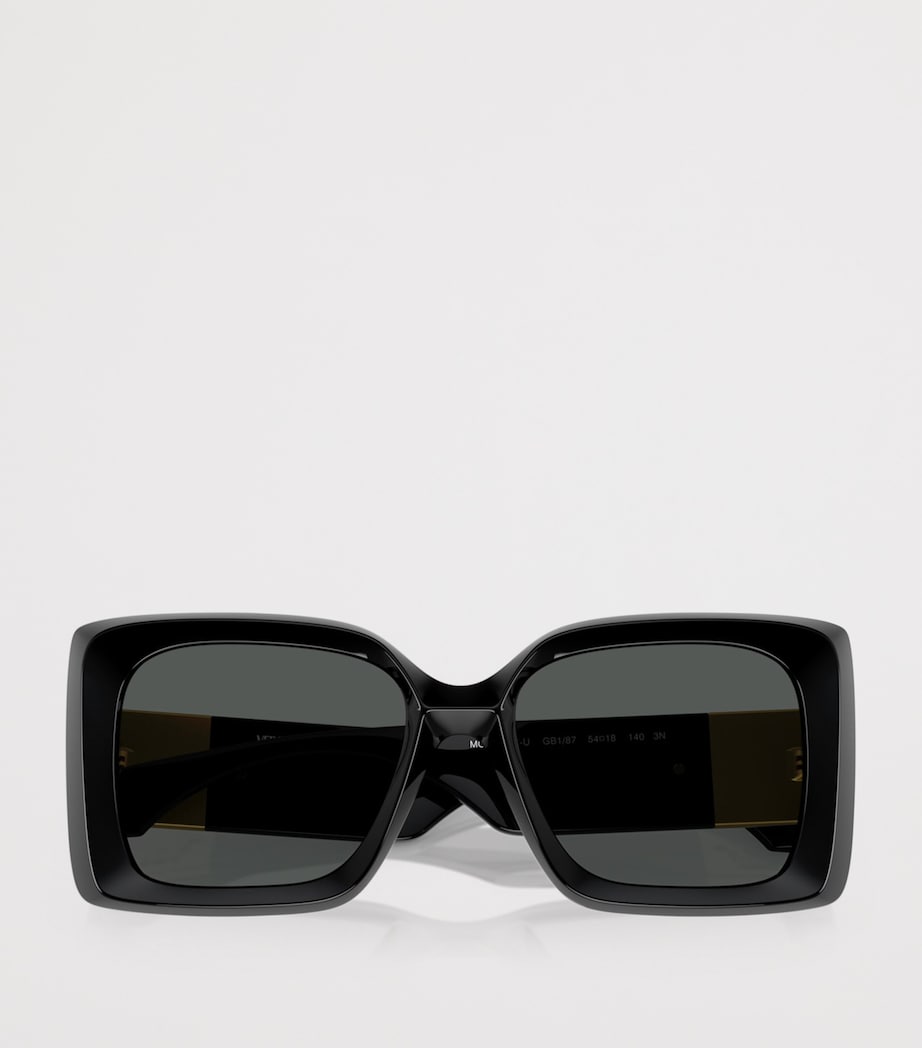 Versace quadratische unregelmäßige Sonnenbrille, UK-Version
