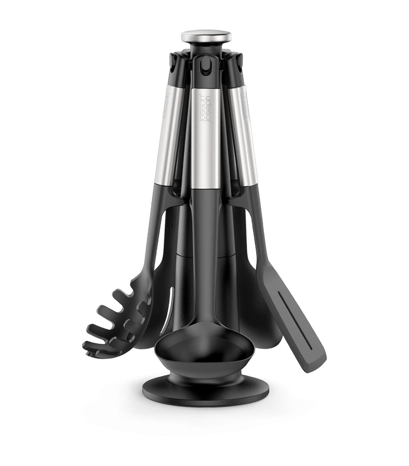 Joseph Joseph Elevate Carousel 5-piece utensil set with stand, UK version
