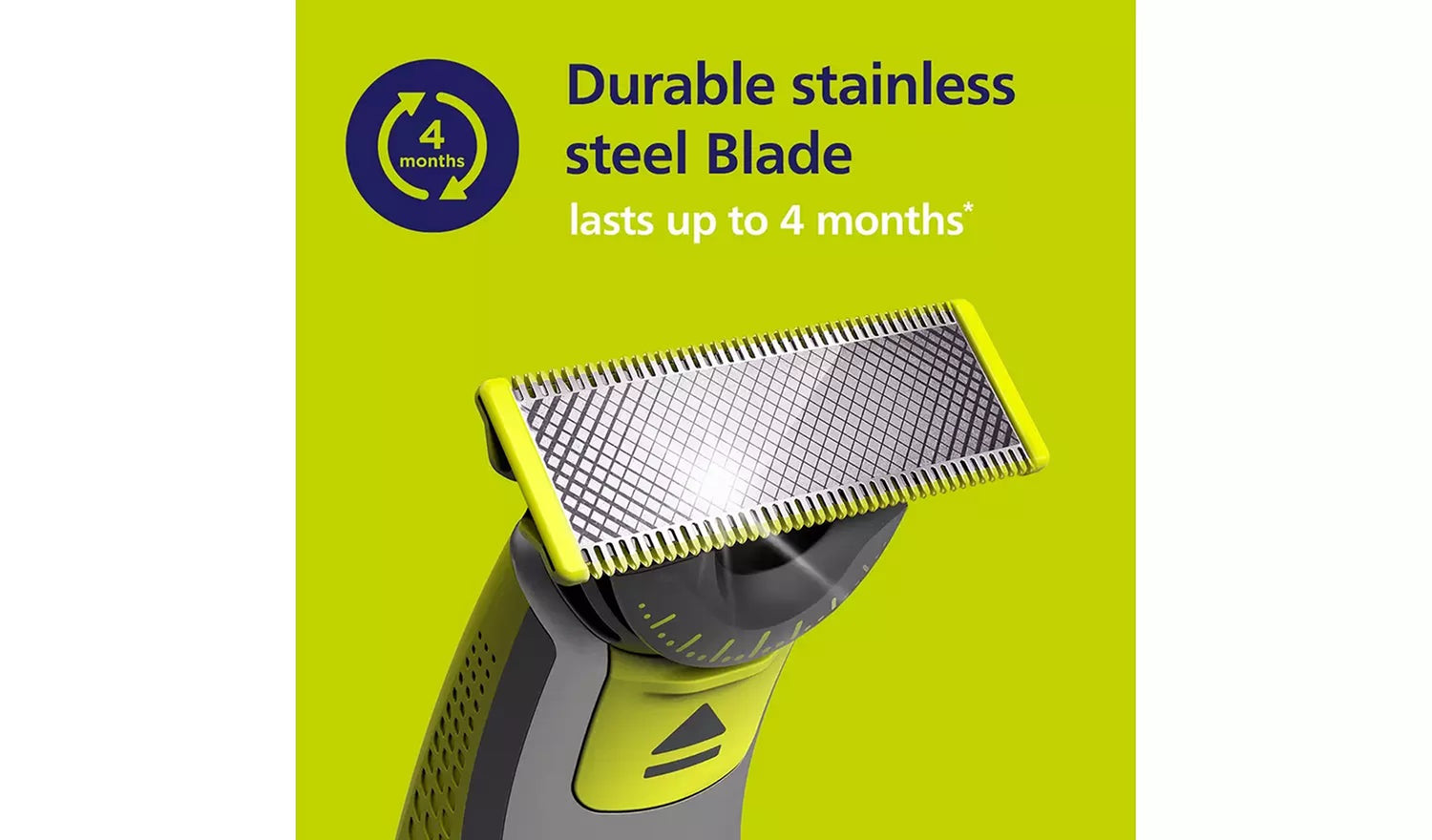 Philips OneBlade 360 replacement blades 4 pack (British brand)