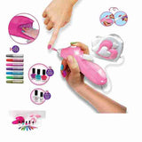 Small World Toys Air Brush Nail Salon toy kit, UK version