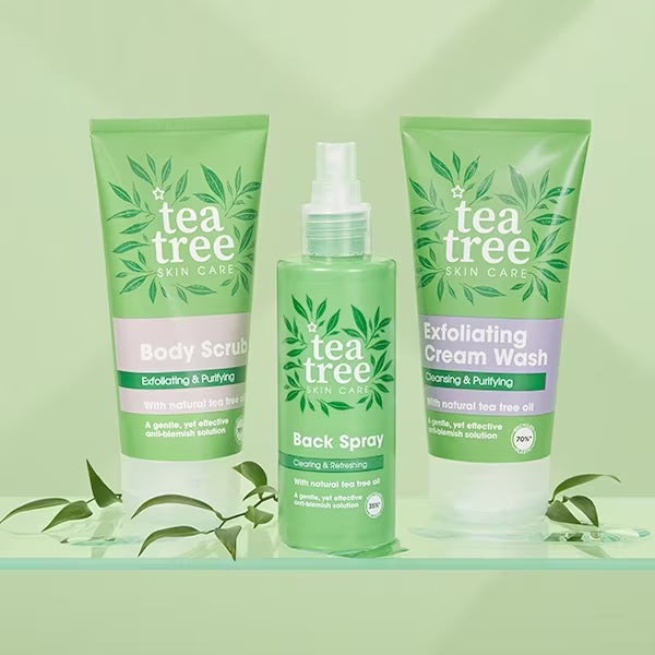 Tea Tree Body Scrub 150ml (British brand)
