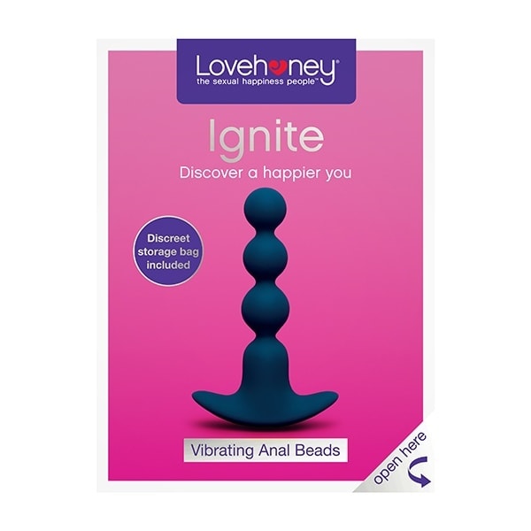 Lovehoney Ignite 20 Function Vibrating Anal Beads