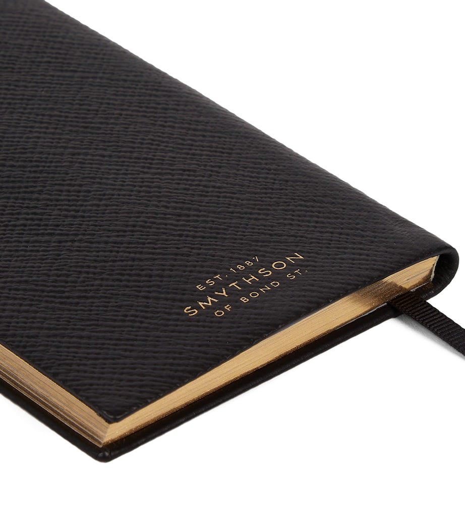 Smythson Panama Leather Weekly Diary 2026 H14cm x W9cm (British brand)