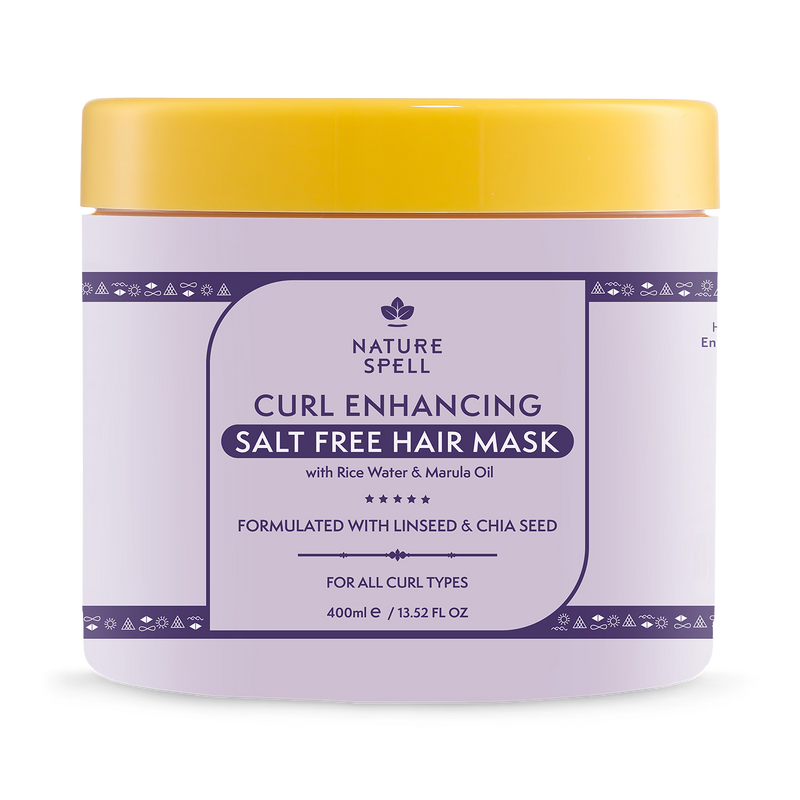 Nature Spell Curl Enhancing Haircare Collection, imported from the UK