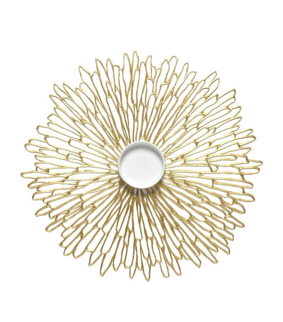 مفرش طاولة دائري من Chilewich Bloom (38 سم × 40 سم) من Harrods - اشترِ عبر الإنترنت من McGrocer