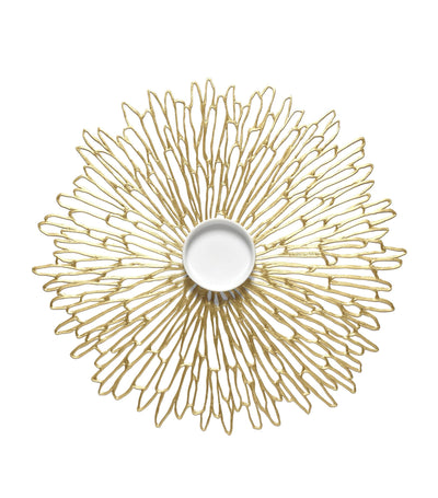 مفرش طاولة دائري من Chilewich Bloom (38 سم × 40 سم) من Harrods - اشترِ عبر الإنترنت من McGrocer