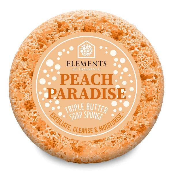 Elements of Fragrance triple butter soap sponge 200g (British brand)