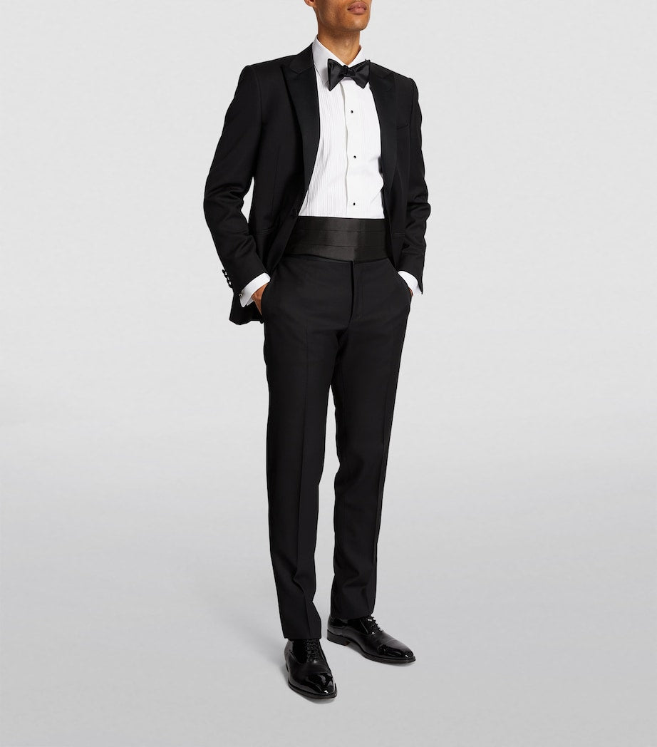 Canali silk cummerbund formal accessory, UK version