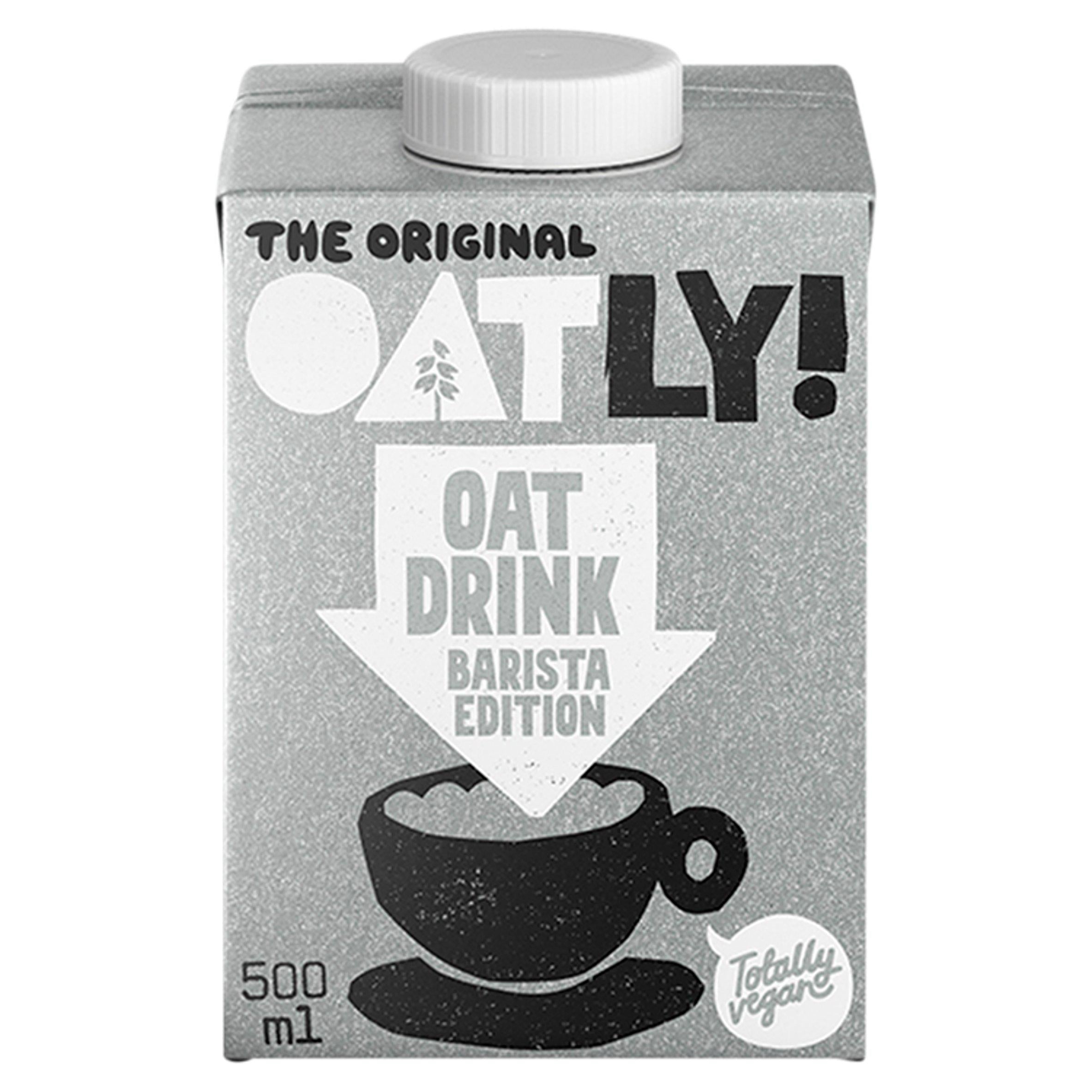 Oatly Oat Drink Barista Edition Chilled 500ml GOODS Sainsburys   