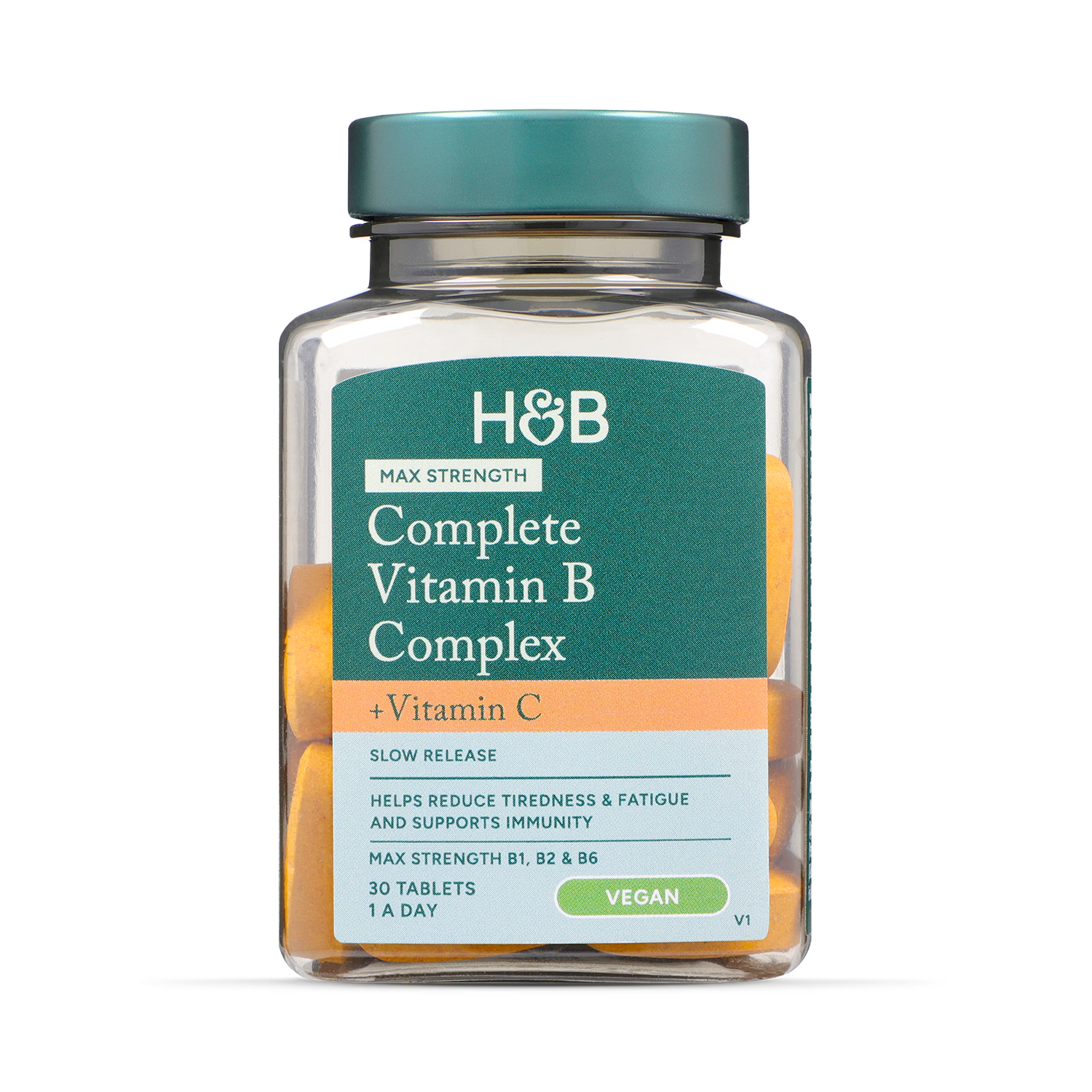 Holland & Barrett B Complex Tablet 30 count, UK version