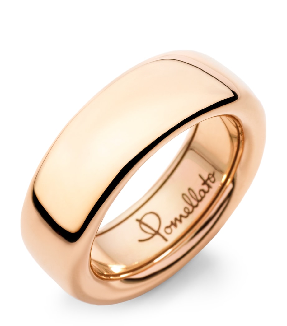 Pomellato Iconica small rose gold ring, UK version