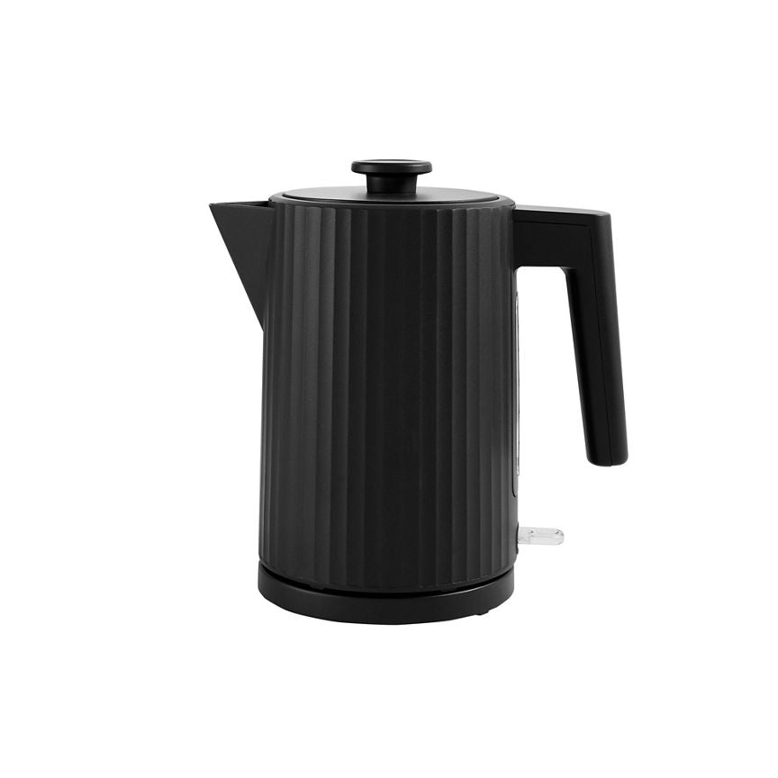 George Home Black Ribbed Fast Boil Kettle 1.7L GOODS ASDA   