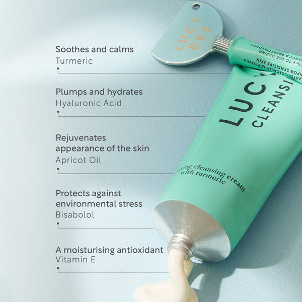 Lucy Bee organic cream cleanser 125ml, UK version
