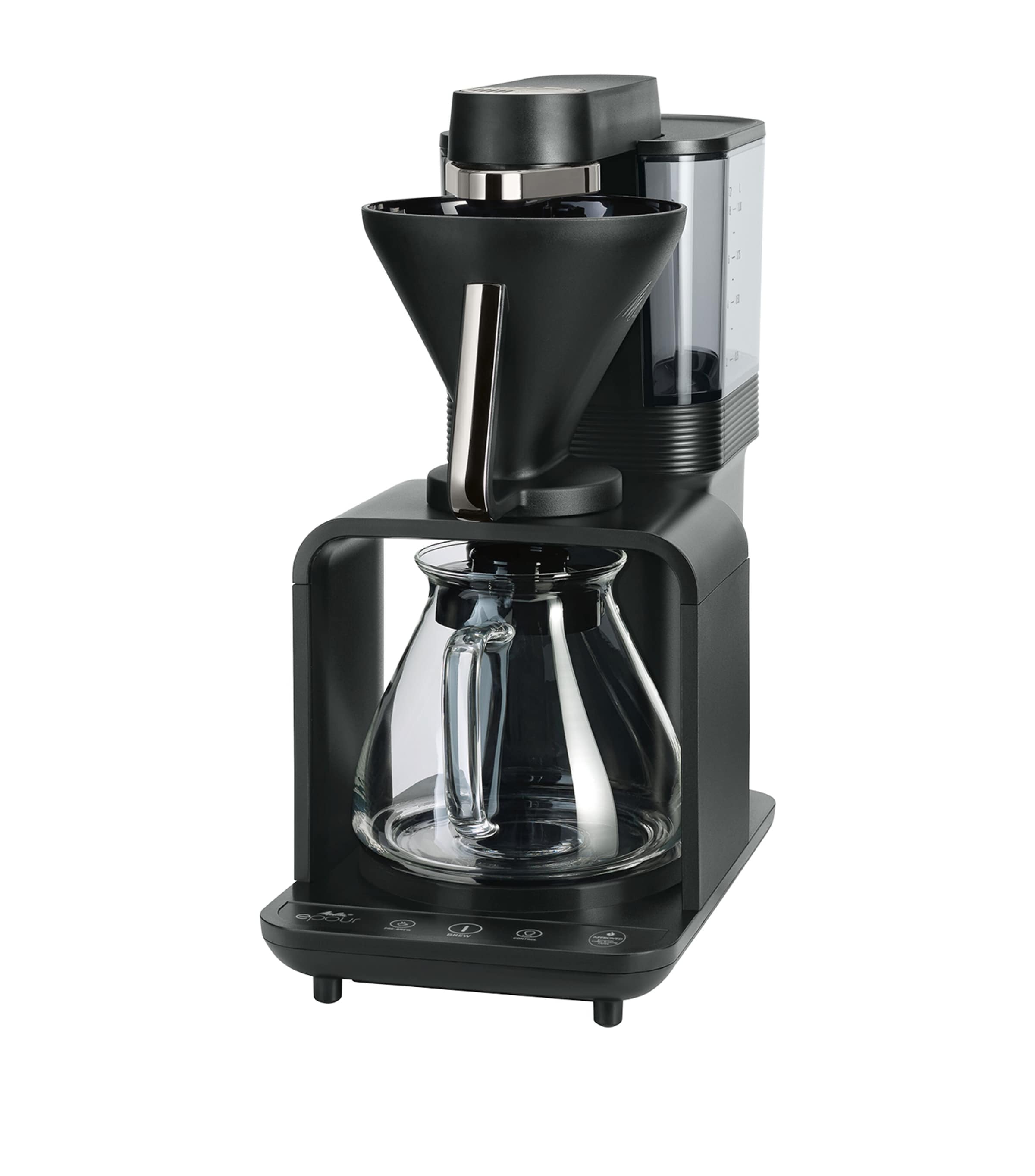Melitta EPOUR Chrome coffee machine, imported from the UK