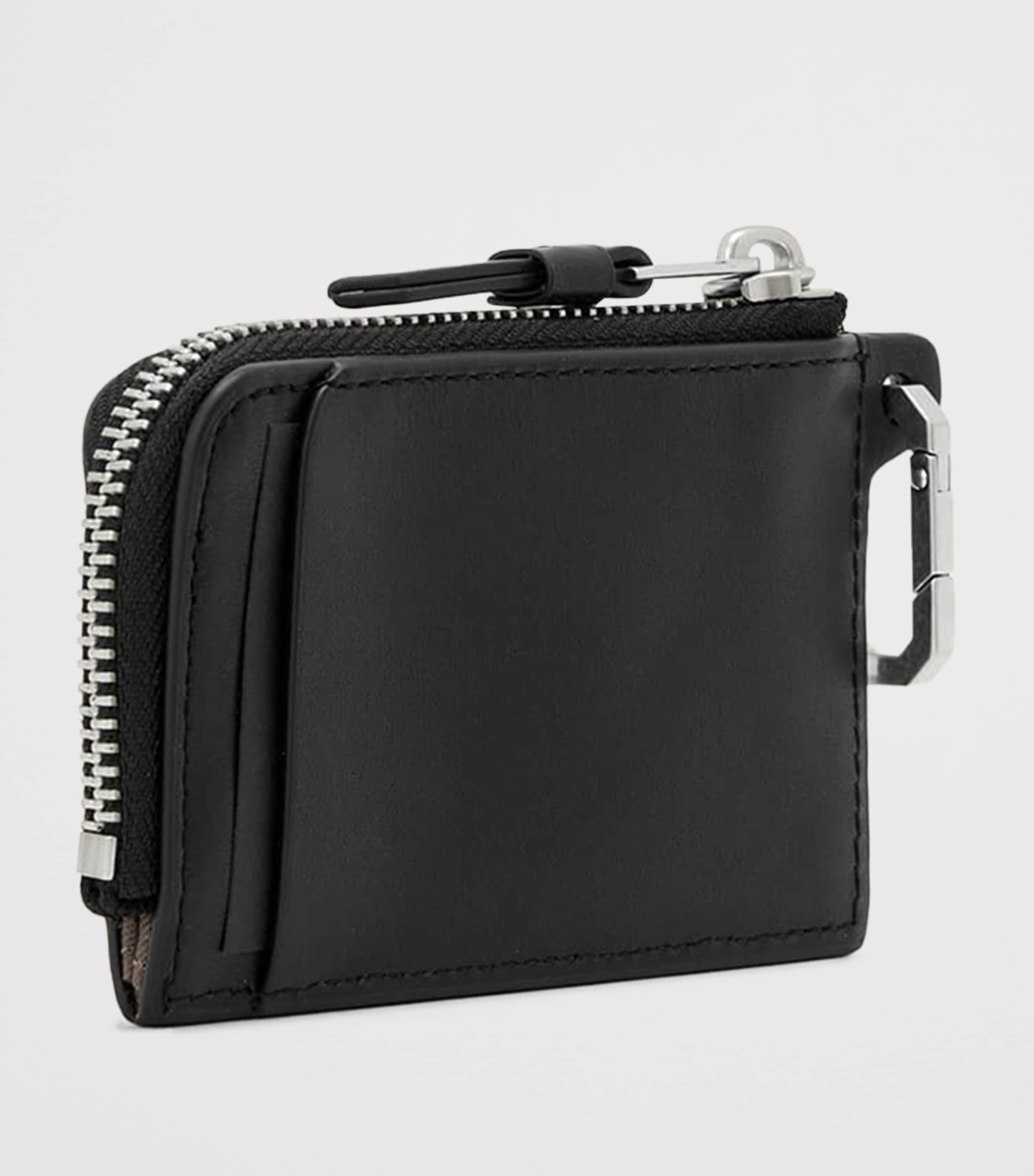 AllSaints Remy wallet compact leather, imported from the UK