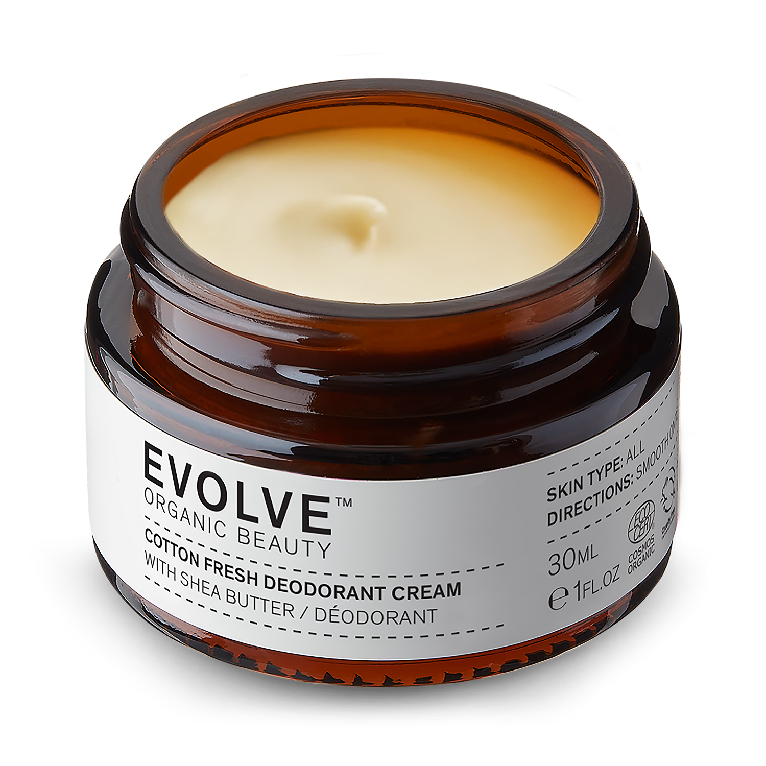 Evolve Cotton Fresh Deodorant Cream 30ml