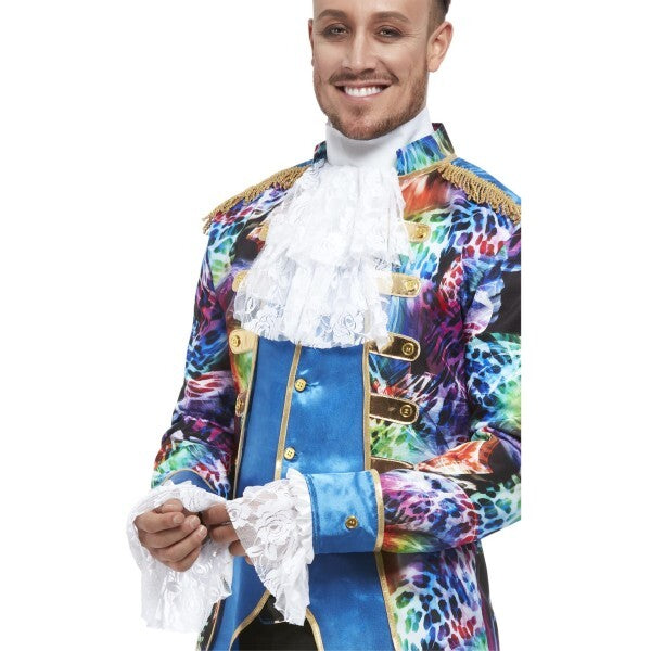 Smiffys cravat and cuff set white, UK version