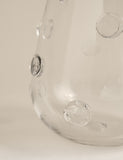 3D raised bobble glass vase 28cm, imported from the UK