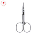 Nail scissors in stainless steel, imported from the UK