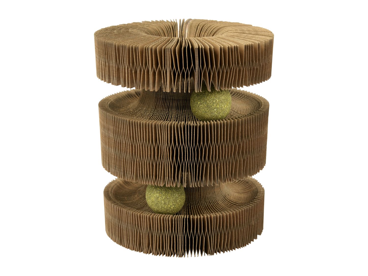 3-in-1 cat scratching board with catnip toys, imported from the UK