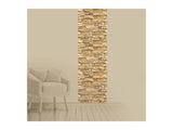 Self-adhesive stacked stone design film 45cm x 10m, imported from the UK