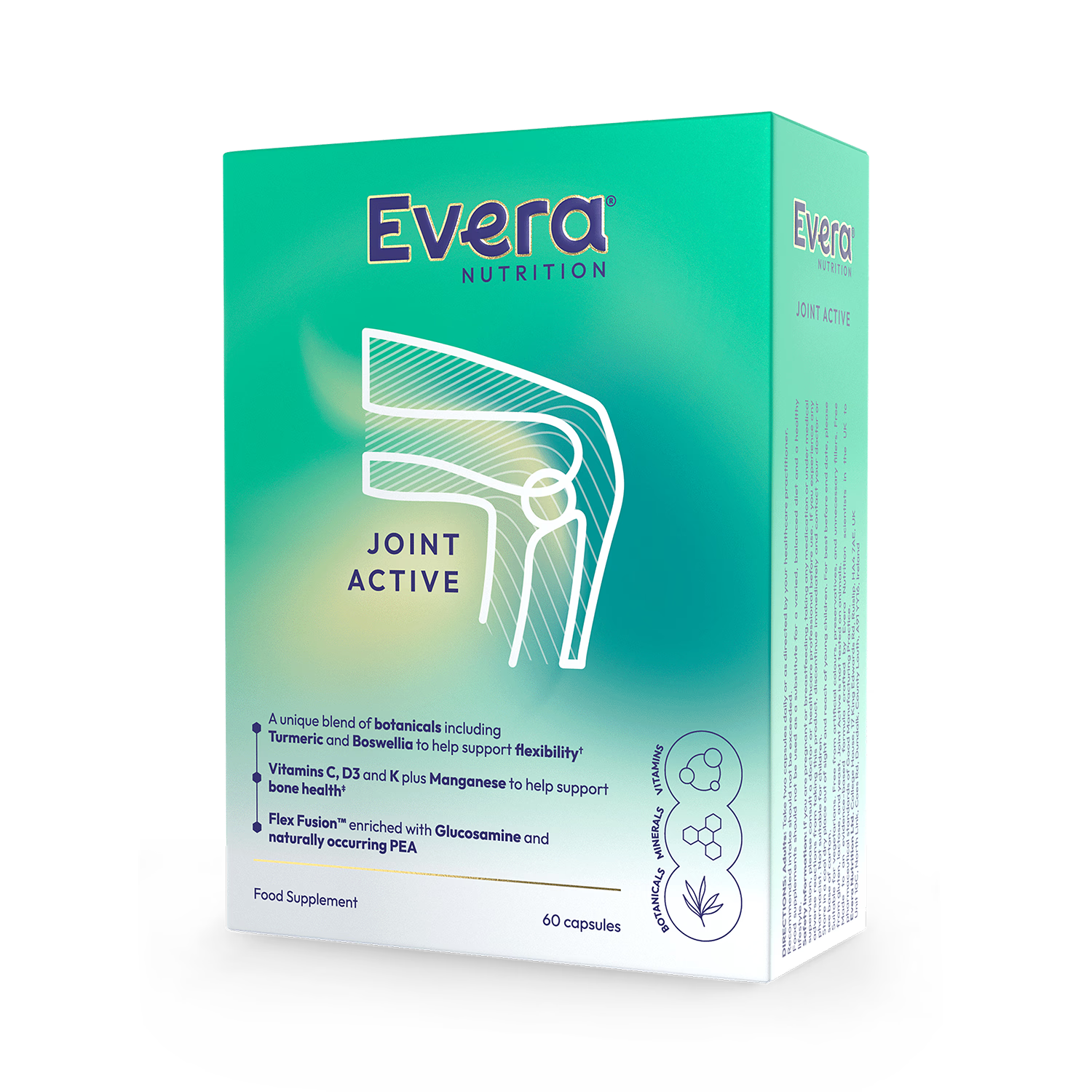 Evera Nutrition Joint Active supplement 60 capsules - British product