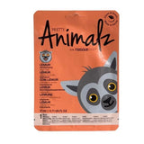 Pretty Animalz Lemur sheet mask, UK version