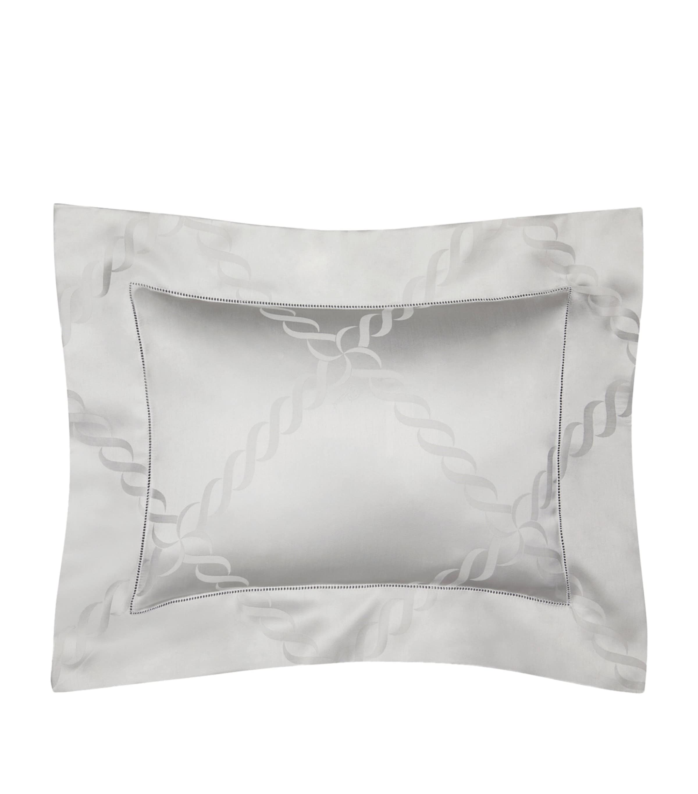 Pratesi all-over print boudoir pillowcase 30x40cm, imported from the UK