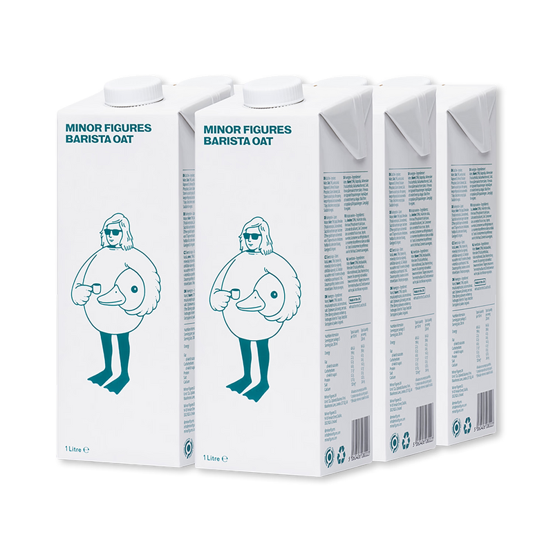 Minor Figures Barista Oat Milk 6 x 1L imported from the UK