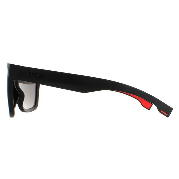 Hugo Boss 1451/S matte grey polarised men's sunglasses, UK version