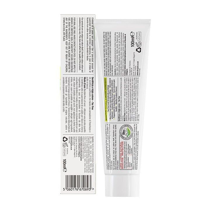 Dr Organic Coconut Oil Toothpaste 100ml GOODS Holland&Barrett