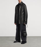 Balenciaga leather shopper phone holder - British product