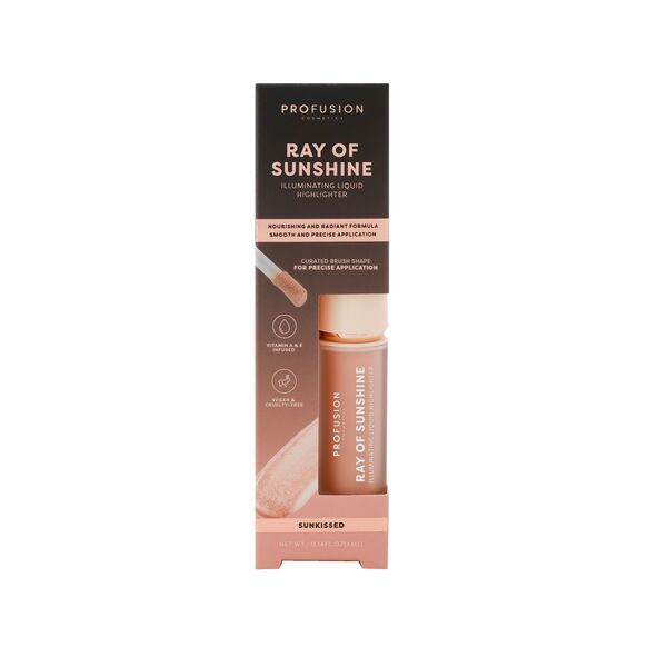 Profusion Cosmetics Illuminating Highlighter | Golden Hour GOODS Superdrug Sunkissed  