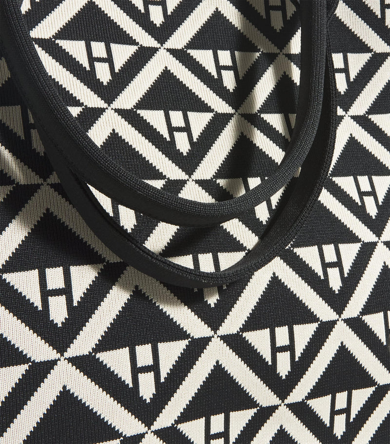 Harrods large geometric tote bag, UK version