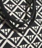 Harrods large geometric tote bag, UK version