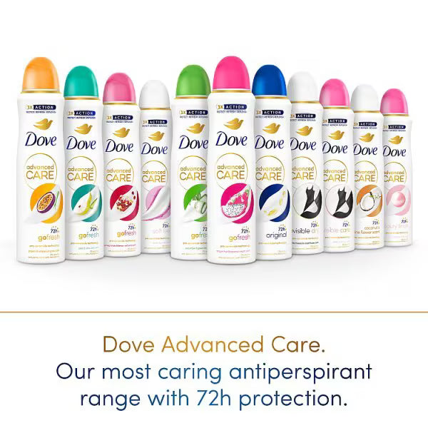 Dove Anti-Perspirant Spray Dragonfruit & Coconut 200ml - British product