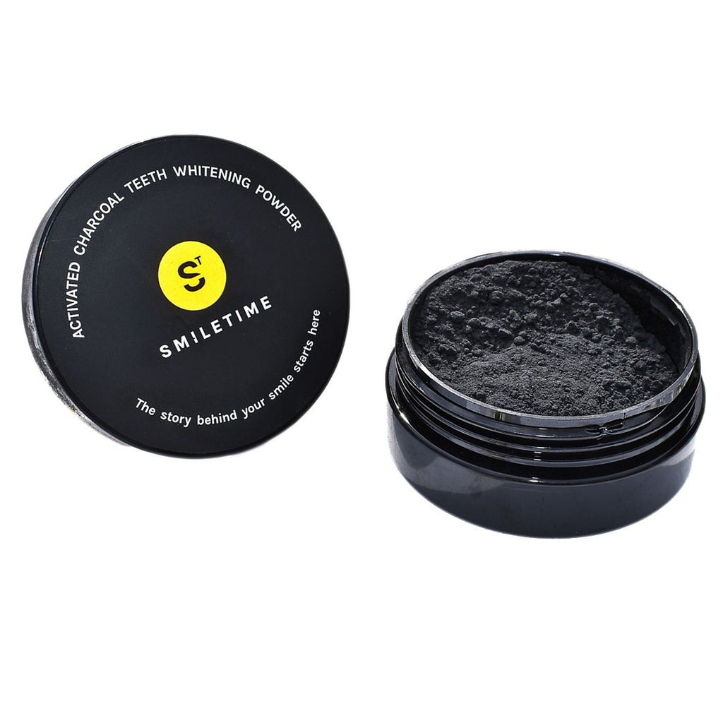 SmileTime Charcoal Teeth Whitening Powder - 30g