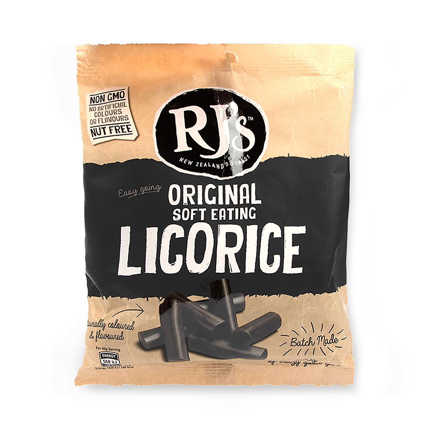 RJs Natural Licorice 300g (British brand)