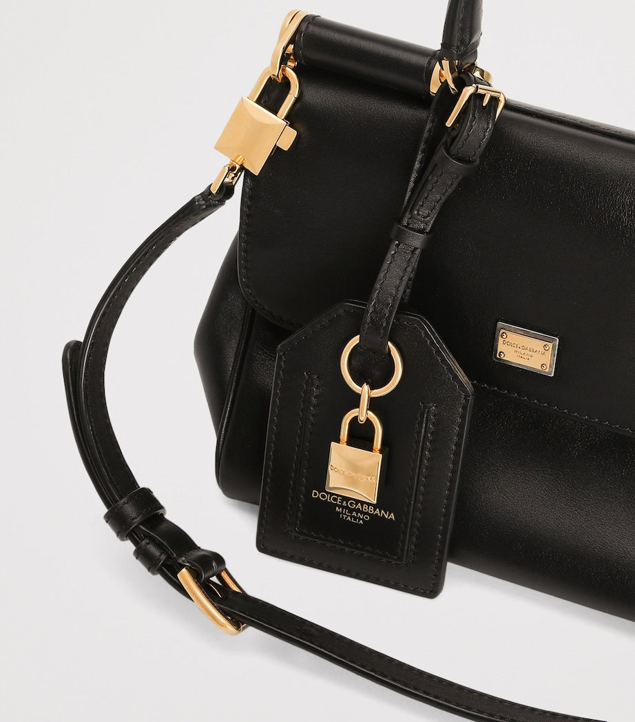 Dolce&Gabbana My Sicily calfskin top-handle bag, imported from the UK